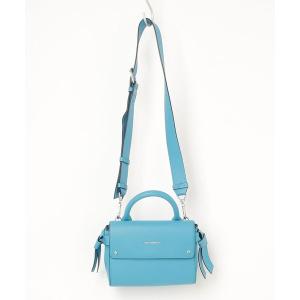 「KARL LAGERFELD」 2WAYバッグ - ブルー レディース