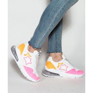 「Atlantic STARS」 ローカットスニーカー 37 ライトピンク レディース