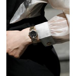 「VERSACE」 アナログ腕時計 FREE ブラック レディース