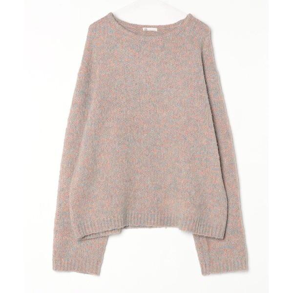 「Java」 長袖ニット X-LARGE ベージュ レディース