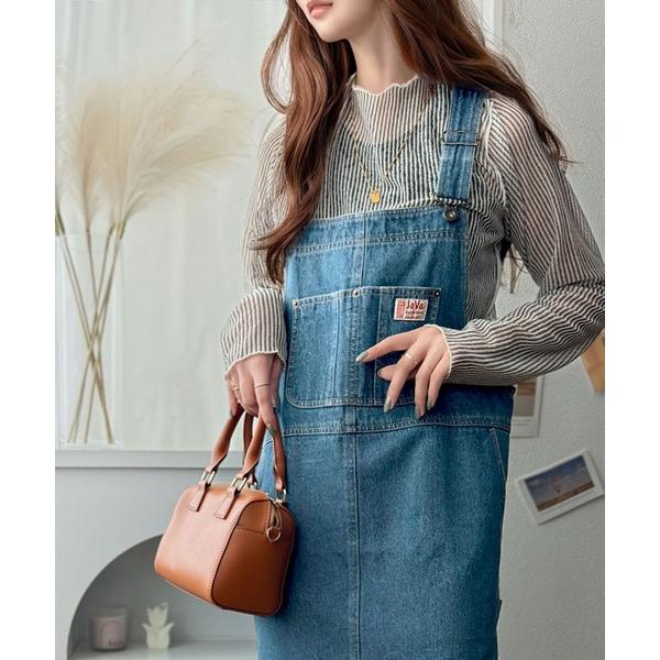 「Java」 キャミソールワンピース SMALL ブルー レディース