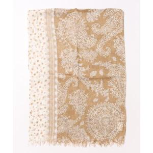 ストール マフラー レーヨンペイズリーストール レディース