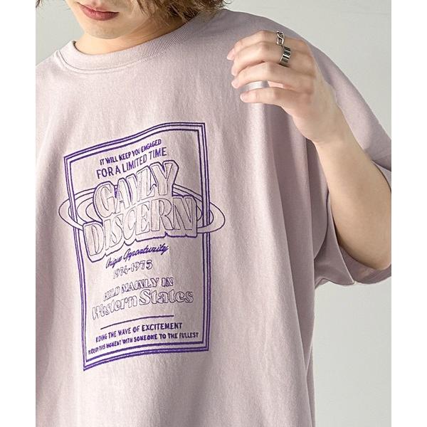 「Java」 半袖Tシャツ LARGE ピンクベージュ メンズ