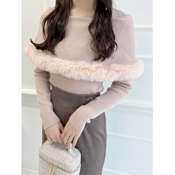 「LUDIC PARK」 「palemo store」長袖ニット M ピンク レディース