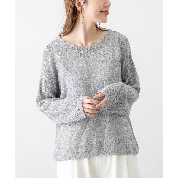 「URBAN RESEARCH Sonny Label」 長袖ニット FREE グレー レディース