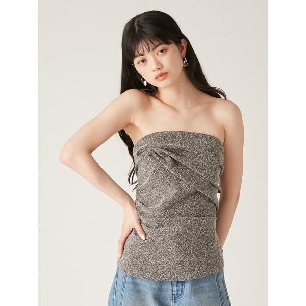 「LILY BROWN」 コルセット FREE ブラック レディース