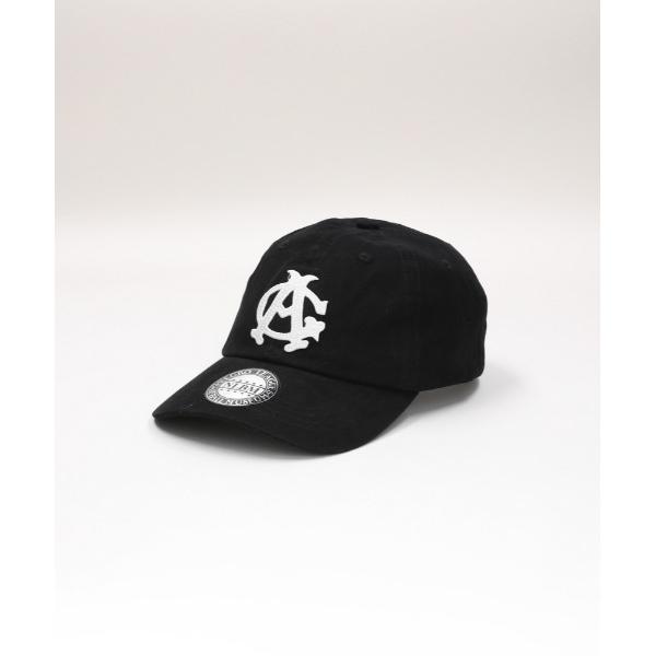 キャップ 帽子 NEGR0 LEAGUE ツイルベースボールキャップ (刺繍ロゴ/バックストラップ/...
