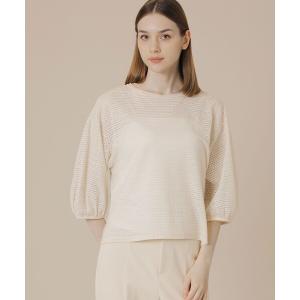 ブラウス シャツ アーガイルジャージプルオーバー レディース