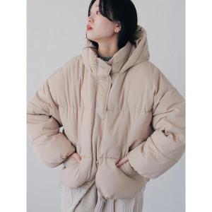 ブルゾン アウター 裾ラウンド中綿ブルゾン レディース