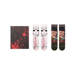 靴下 「STANCE/スタンス」FREDDY JASON BOX SET　ロゴクルーソックスボックスセット / おしゃれなギフトに最適！ / メンズ