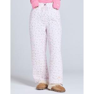 パンツ 「Little Sunny Bite」floral quilting pants レディース メンズ