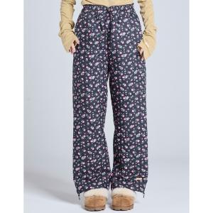 パンツ /Little Sunny Bite/floral quilting pants レディース