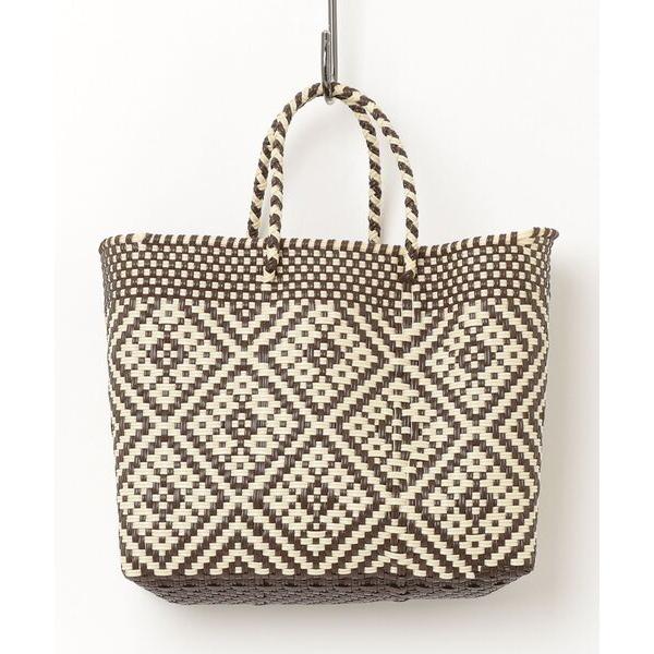 かごバッグ カゴバッグ 「Moon Bird/ムーンバード」手編みのメルカドバッグ（S）MBST25...