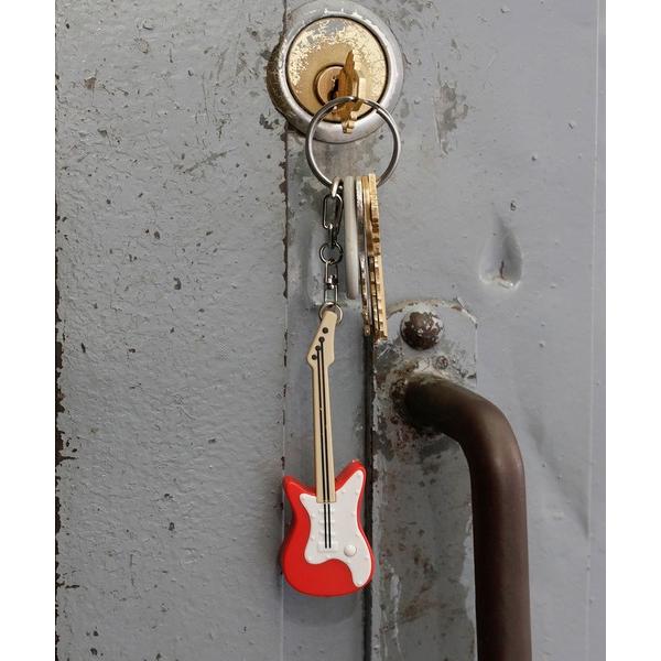 キーホルダー KIKKERLAND Noisy Key Light Guitar キッカーランド ノ...