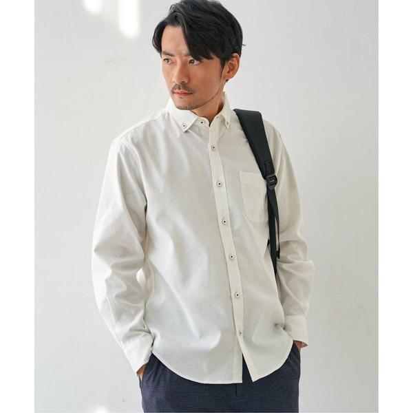 シャツ イージーケアソフトOXスイスカラーボタンダウンシャツ メンズ