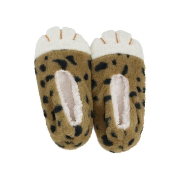 スリッパ もこもこ猫スリッパ あったかボアルームシューズ