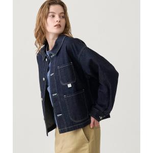 デニムジャケット gジャン ORCIVAL | コットンヘンプデニム カバーオール WOMEN レディース