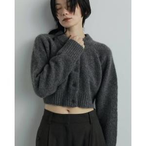 ニット セーター anuke Melange Knit Cardigan レディース