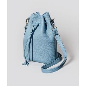 ショルダーバッグ LEZALI エンボスミニ巾着バッグ メンズ レディース