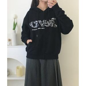 パーカー JUNGLE STORM 総柄ロゴプリント ZIPパーカー メンズ レディース