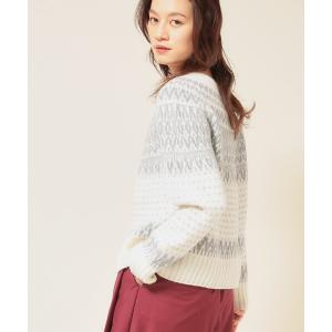 ニット セーター 「ラメ／エアリー」無縫製ニット レディース