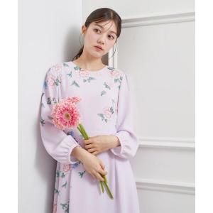 ワンピース 「co creation and yours／SS〜L」オリエンタルプリントワンピース