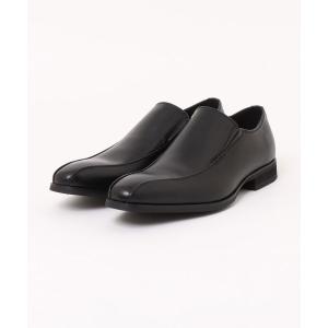 ビジネスシューズ LEON 本革 スリッポン シューズ メンズ