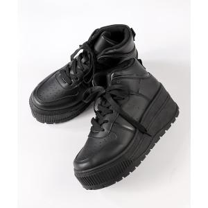 スニーカー LOVE HUNTER/厚底ハイカットスニーカー(2218) レディース メンズ