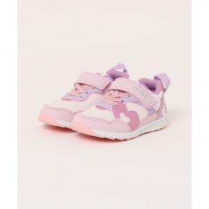 スニーカー 「IFME」キラメキ　ハート　ソリッドラバースニーカー キッズ 子供 男の子 女の子