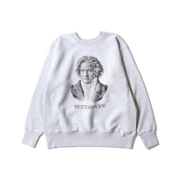 トレーナー スウェット HOUSTON ベートーベンリバーススウェット メンズ レディース