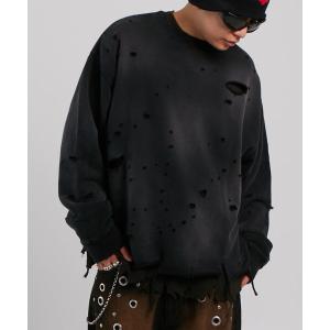 トレーナー スウェット 「FromVintage」ダメージスウェット メンズ レディース