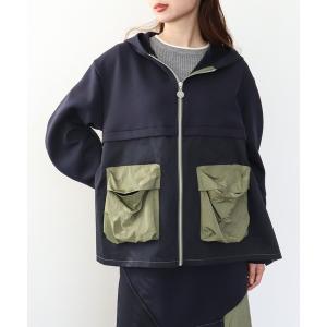 パーカー 「MARECHAL TERRE / マルシャルテル」ポケットフーディー レディース