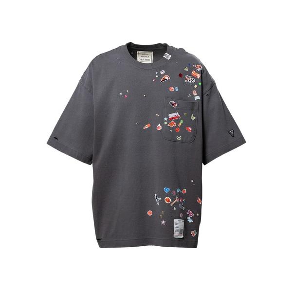 MAISON MIHARA YASUHIRO Maison Mihara Yasuhiro Sticker Printed Tシャツ