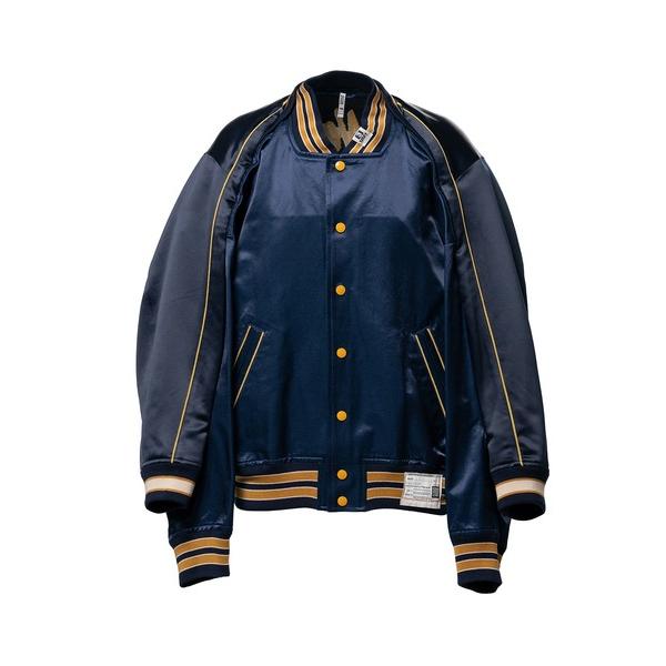 MAISON MIHARA YASUHIRO Maison Mihara Yasuhiro Double Sleeve Stadium Jacket ジャケット