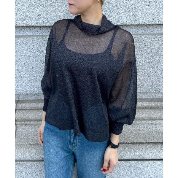 tシャツ シアータートルトップス レディース