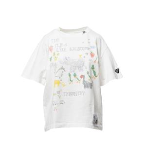 tシャツ Kids Doodle Printed T-shirt レディース