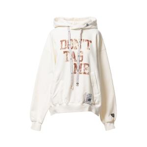 トレーナー スウェット Don't Tag Me Printed Hoodie レディース