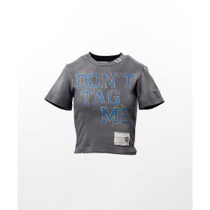tシャツ Don't Tag Me Printed Mini T-shirt レディース