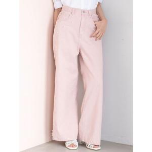 ジーンズ デニム デニムパンツ パールデニムパンツ レディース