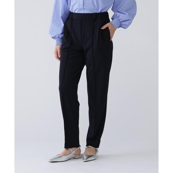 パンツ 「365ユーティリティ」洗えてシワになりづらい楽ちんキレイ見えジャージーセットアップ レディ...