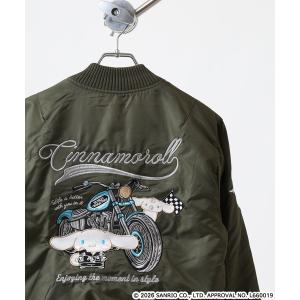 ma1 ma-1 サンリオキャラクターズ MA-1ジャケット レディース メンズ