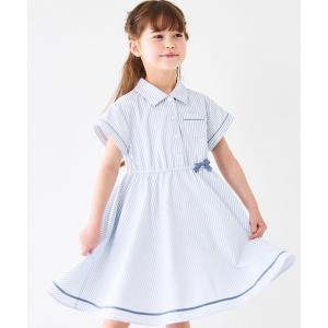 ファミリア ワンピース 長袖 コットン100% ブランド トップス キッズ