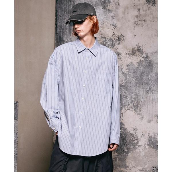 シャツ 「UNISEX」120/2 Suvin Cotton Typewriter Prime-Ov...