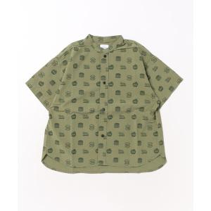 ブラウス シャツ GC Patterned Band Collar Shirt キッズ 子供服 男の子 女の子