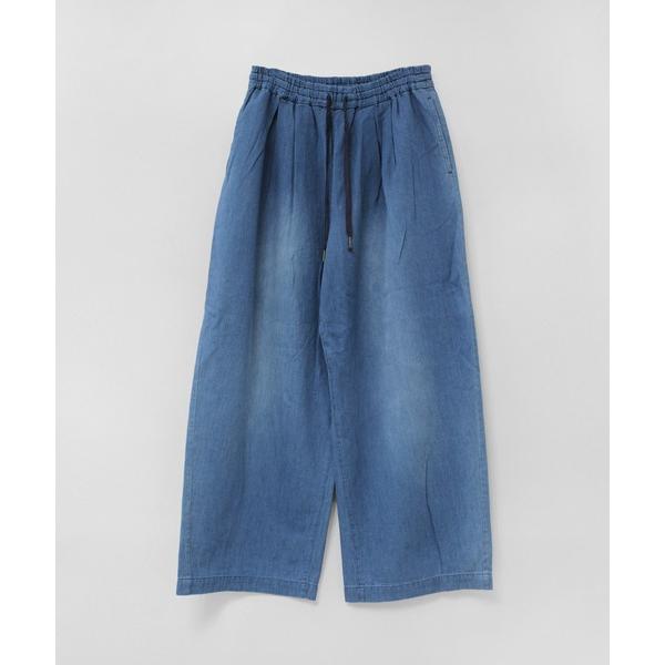 ジーンズ デニム デニムパンツ R4442 5.3ozデニムギャザーパンツ レディース