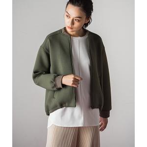 「socolla」 ブルゾン M カーキ レディース