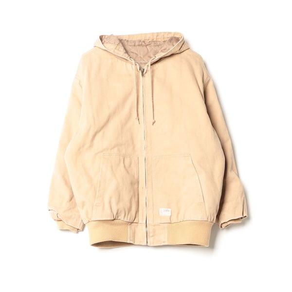 「Java」 ブルゾン M ベージュ レディース