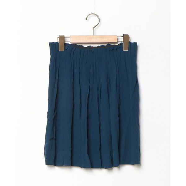 「SEE BY CHLOE」 フレアスカート 38 ネイビー レディース