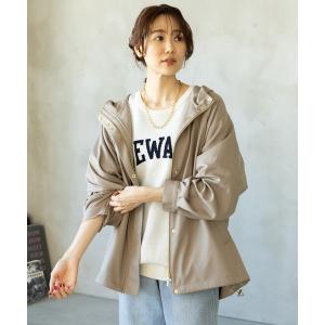 「GLOBAL WORK」 マウンテンパーカー MEDIUM モカ レディース