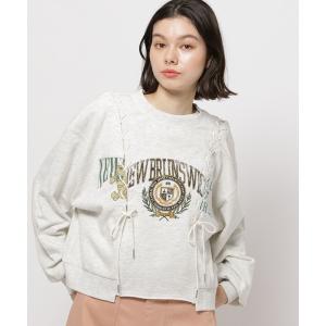 「niko and...」 スウェットカットソー MEDIUM ナチュラル レディース